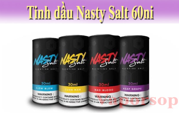 Juice 60ni nhà Nasty Salt