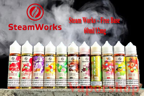 Mẫu tinh dầu Steamwork 12mg hút ngon