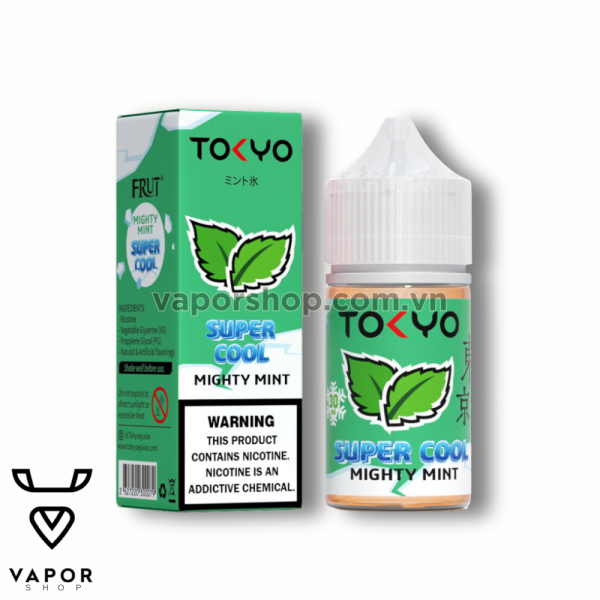 TOKYO SUPERCOOL Saltnic - Green Mango ( Xoài xanh lạnh )