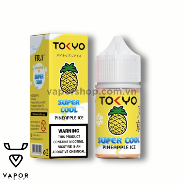 TOKYO SUPERCOOL Saltnic - Green Mango ( Xoài xanh lạnh )