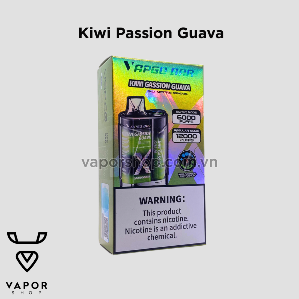 Disposable VAPGO BAR 5% 12000 Puffs