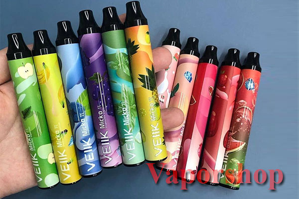 Vaporshop là một trong những đơn vị bán Veiik Micko chính hãng 100%