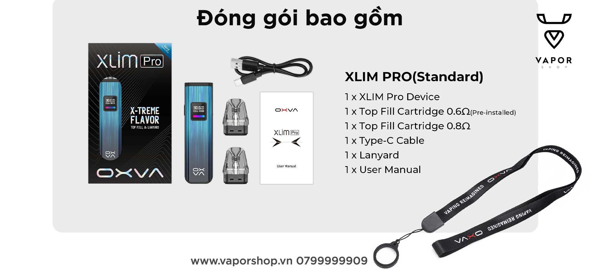 Oxva xlim pro giá rè tại vaporshop