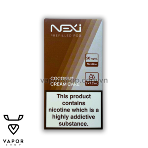 Pod Aspire NEXI ONE - Coconut Cream Cake ( Bánh kem dừa )