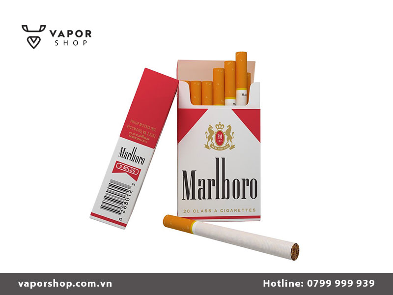 Marlboro trắng và đỏ khác nhau như thế nào