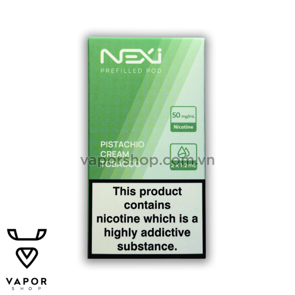 Pod Aspire NEXI ONE - Pistachio Cream Tobacco ( Thuốc lá Kem hạt dẻ )