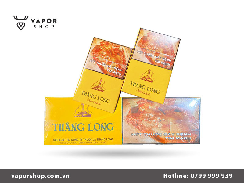 1 điếu Thăng Long bao nhiêu nicotine